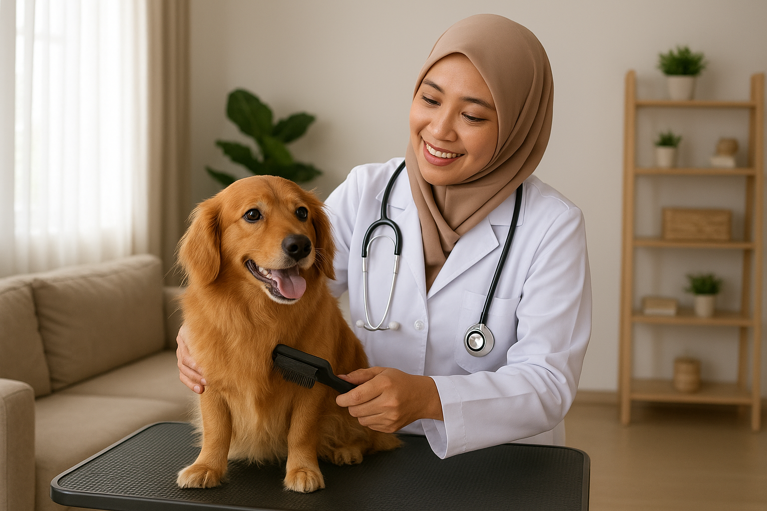 Dokter hewan panggilan Vetcall.id melayani vaksin, steril, dan pengobatan di rumah